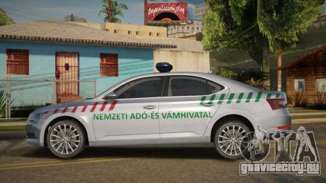 Skoda SuperB 2018 Nemzeti Ado-es Vamhivatal для GTA San Andreas