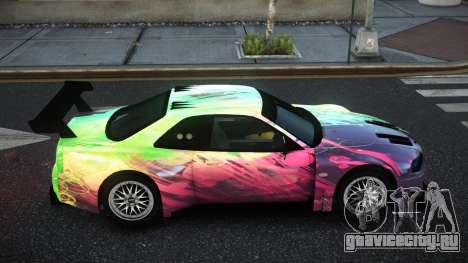 Nissan Skyline R34 YHL S3 для GTA 4