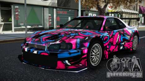 Nissan Skyline R34 YHL S1 для GTA 4
