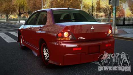 Mitsubishi Lancer EVO VIII SNC для GTA 4
