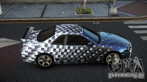 Nissan Skyline R34 JML S12 для GTA 4