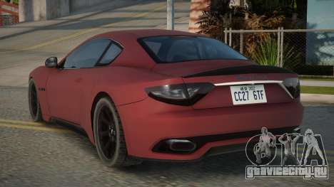 Maserati GranTurismo MC G-Sport для GTA San Andreas