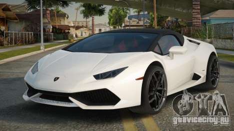 Lamborghini Huracan LP610 Lageis для GTA San Andreas