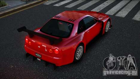 Nissan Skyline R34 YHL для GTA 4