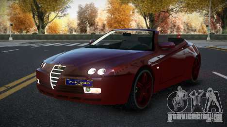 Alfa Romeo Spider Xeyxewuca для GTA 4