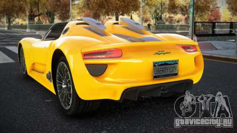 Porsche 918 Besamn для GTA 4