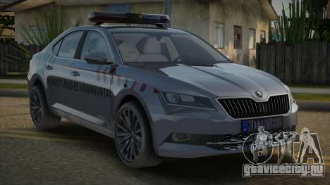 Skoda SuperB 2018 Nemzeti Ado-es Vamhivatal для GTA San Andreas