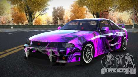 Nissan Skyline R33 Elnale S3 для GTA 4