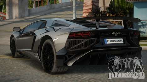 Lamborghini Aventador SV LP750-4 для GTA San Andreas