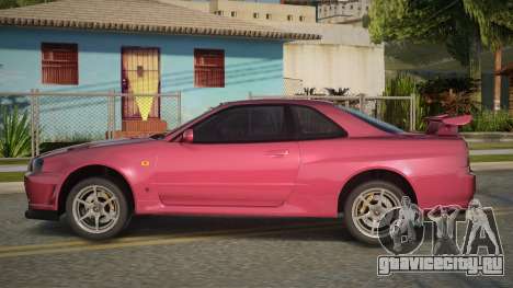 Nissan Skyline R34 GT-R V-Spec для GTA San Andreas