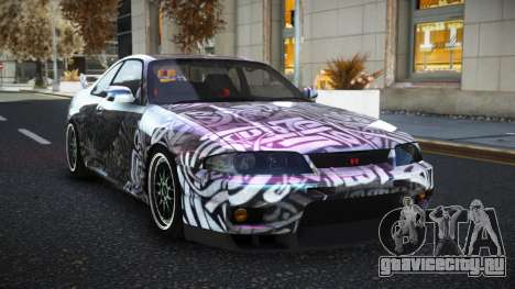 Nissan Skyline R33 Tixol S4 для GTA 4