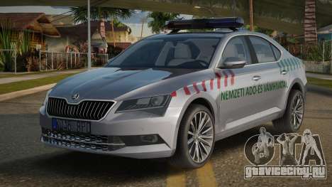 Skoda SuperB 2018 Nemzeti Ado-es Vamhivatal для GTA San Andreas