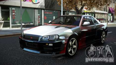 Nissan Skyline R34 JML S9 для GTA 4