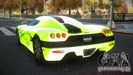 Koenigsegg CCX Rascvi S8 для GTA 4