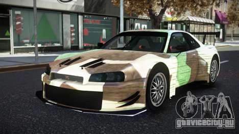 Nissan Skyline R34 YHL S9 для GTA 4