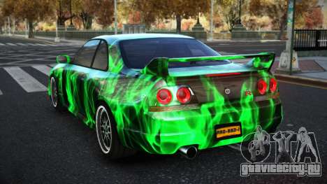 Nissan Skyline R33 Tixol S2 для GTA 4