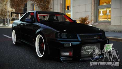 Nissan Skyline R34 Ujalo для GTA 4