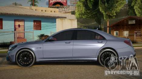 Mercedes-Benz S63 AMG W222 Full Black для GTA San Andreas
