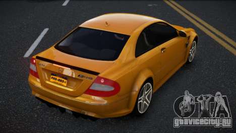 Mercedes-Benz CLK 63 AMG Sutlegav для GTA 4