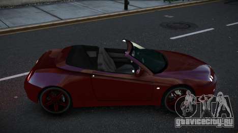 Alfa Romeo Spider Xeyxewuca для GTA 4