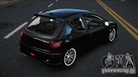 Peugeot 206 Foga для GTA 4