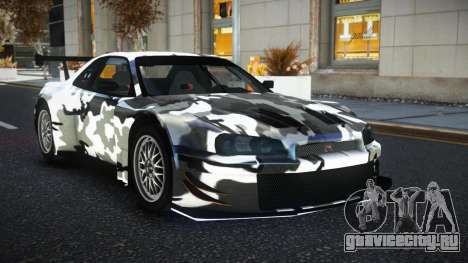 Nissan Skyline R34 YHL S6 для GTA 4