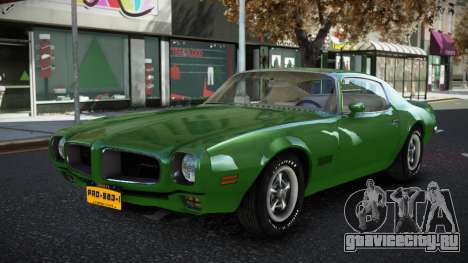 Pontiac Firebird Anexen для GTA 4