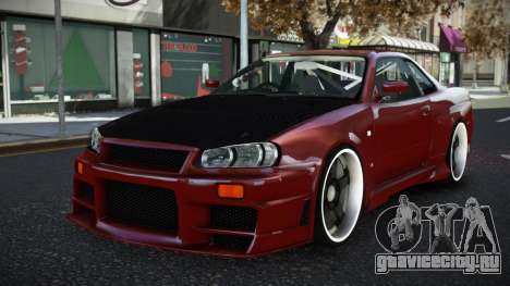 Nissan Skyline R34 Nadeabithy для GTA 4