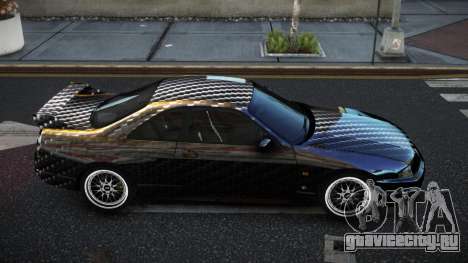 Nissan Skyline R33 Tixol S14 для GTA 4