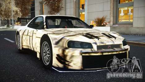 Nissan Skyline R34 YHL S12 для GTA 4
