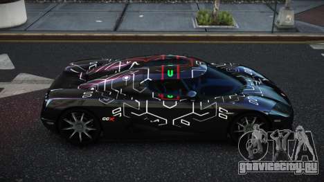 Koenigsegg CCX Rascvi S1 для GTA 4