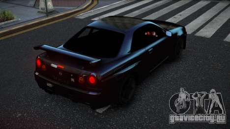 Nissan Skyline R34 Minkuja для GTA 4