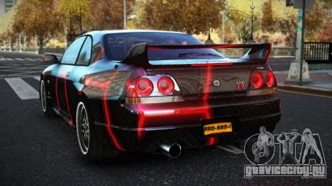 Nissan Skyline R33 Tixol S6 для GTA 4