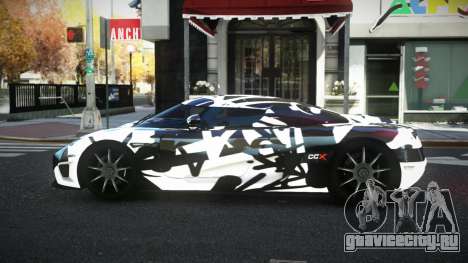 Koenigsegg CCX Rascvi S14 для GTA 4