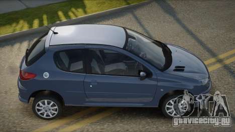 Peugeot 206 GTI V1.1 для GTA San Andreas