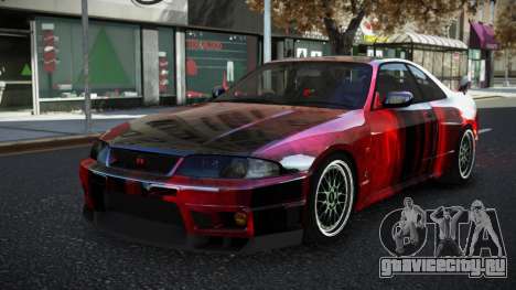 Nissan Skyline R33 Tixol S8 для GTA 4