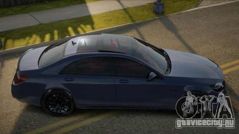 Mercedes-Benz S63 AMG W222 Full Black для GTA San Andreas