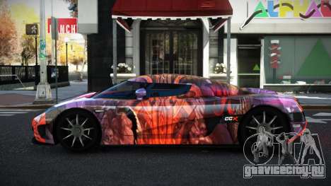 Koenigsegg CCX Rascvi S9 для GTA 4