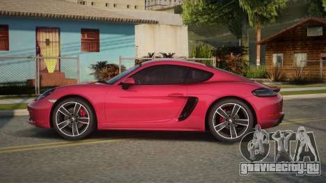 Porsche Cayman 718 Droleson для GTA San Andreas