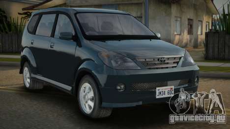 2005 Toyota Avanza 1.3 S для GTA San Andreas