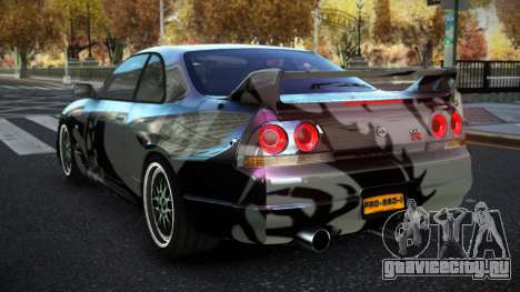 Nissan Skyline R33 Tixol S13 для GTA 4