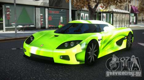 Koenigsegg CCX Rascvi S8 для GTA 4