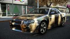 Nissan Skyline R34 JML S14 для GTA 4