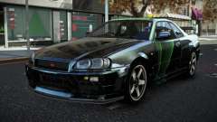 Nissan Skyline R34 JML S11 для GTA 4