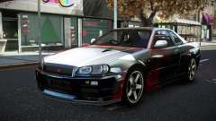 Nissan Skyline R34 JML S9 для GTA 4