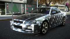 Nissan Skyline R34 JML S12 для GTA 4