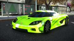 Koenigsegg CCX Rascvi S8 для GTA 4