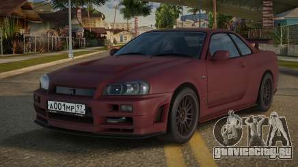 2002 Nissan Skyline R34 для GTA San Andreas