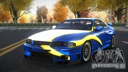 Nissan Skyline R33 Elnale S14 для GTA 4