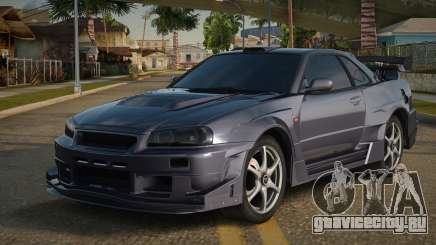 Nissan Skyline GT R34 Tunable для GTA San Andreas